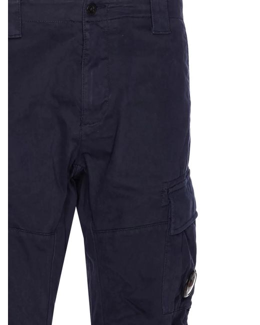 C P Company Blue C.P.Company Cargo Pant Stretch