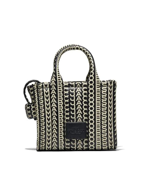 Marc Jacobs Black The Monogram Mini Tote Bag