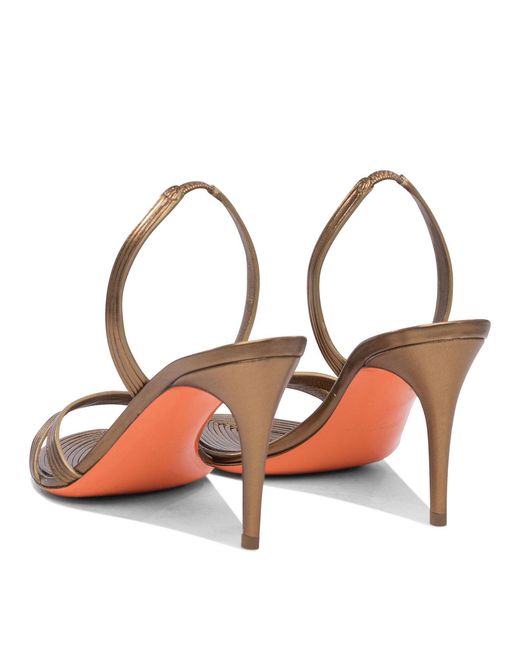 Santoni White Sandals