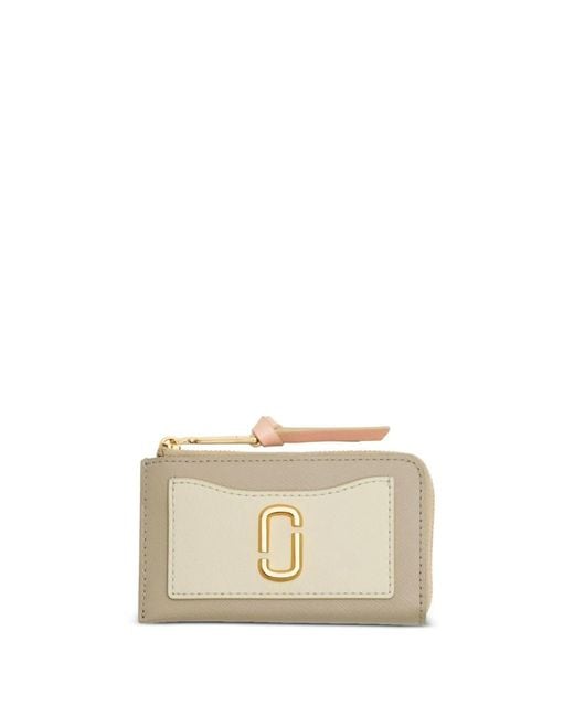 Marc Jacobs Natural The Utility Snapshot Top Zip Multi Wallet