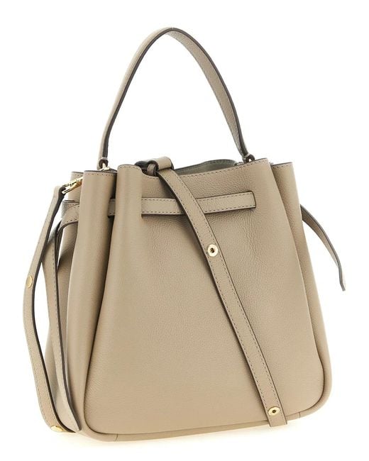 Tory Burch Natural 'Romy' Bucket Bag