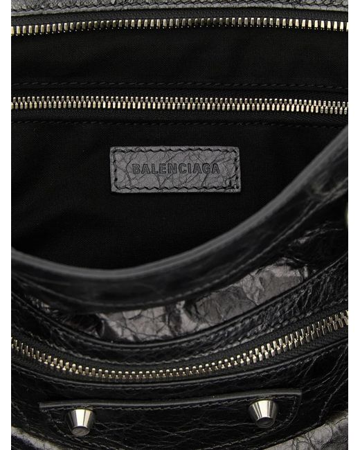 Balenciaga Black 'Le City M' Handbag