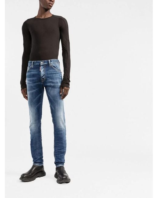 DSquared² Blue Cool Guy 5-Pocket Jeans for men