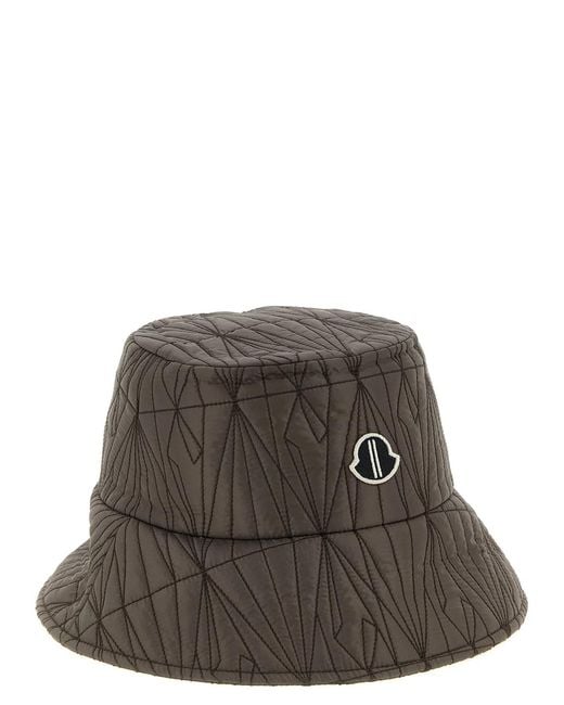 Rick Owens Green Bucket Hat Moncler