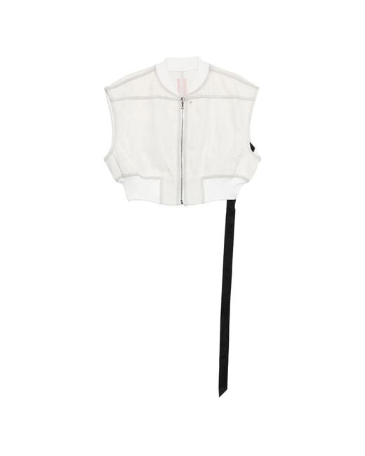 Rick Owens White Tatlin Bomber