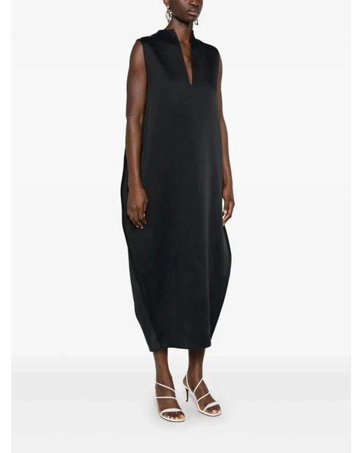 Khaite Black Blanche Dress