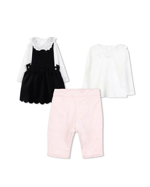 Chloé Black Dress Set With T-Shirt