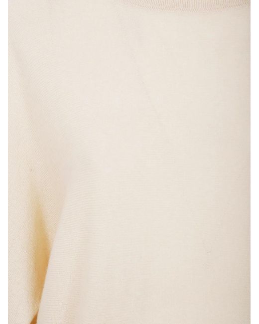 By Malene Birger White "Magosa" Turtle Neck Sweater