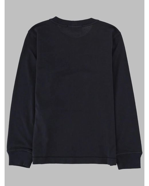 Stone Island Blue T-Shirt/M Lunga