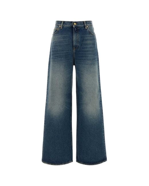 Golden Goose Deluxe Brand Blue Golden W's Melody Boyfriend Pant