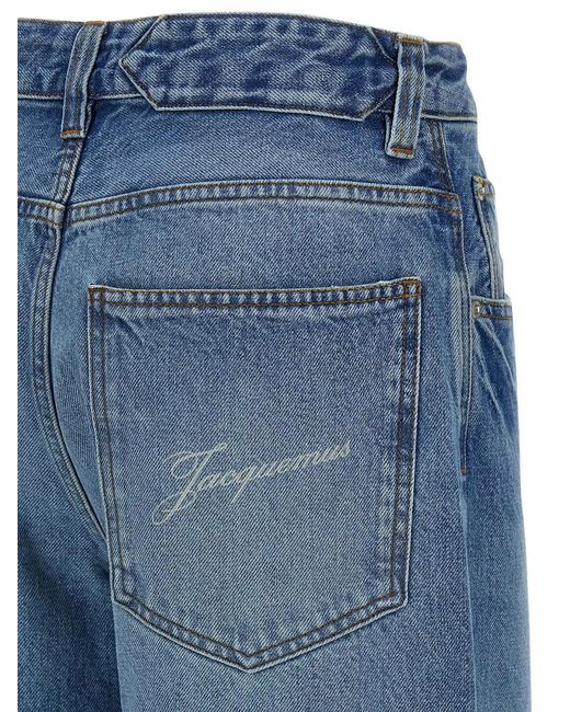 Jacquemus Blue 'Le De-Nîmes Large' Jeans