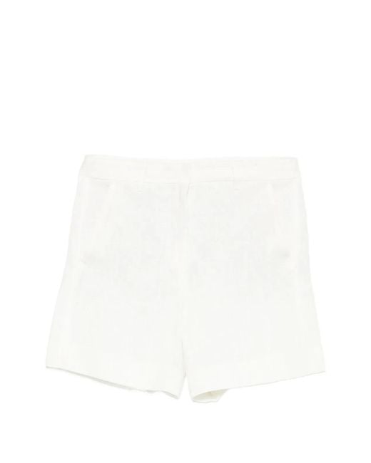 Max Mara White S Max Mara Smmparty Shorts
