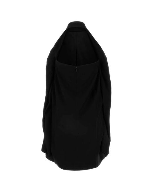 Balenciaga Black Suspended Dress