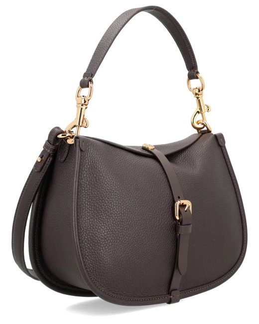 Etro Black Medium Pony Bag