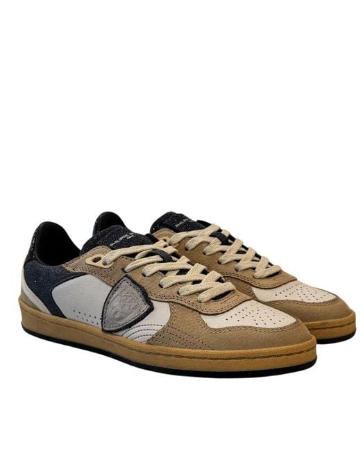 Philippe Model Brown Philippe Model Calf Leather Shoes