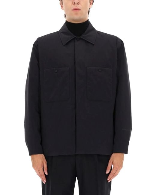 Laminar Blue Two Layer Goretex Shirt Jacket for men