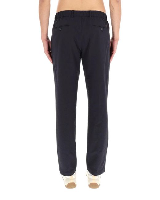 Herno Blue Tailored Pants for men