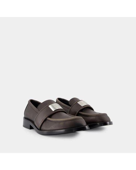 Acne Black Bargot Sludge Moccasins