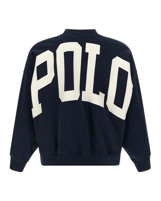 Polo Ralph Lauren Blue Print Sweatshirt