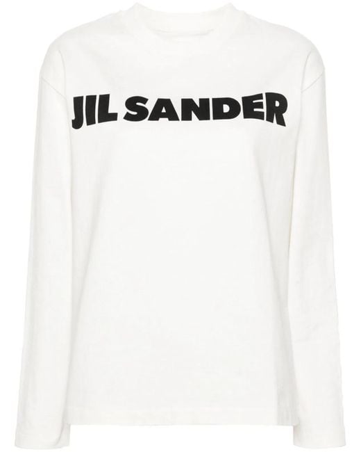 Jil Sander Black Logo T-Shirt