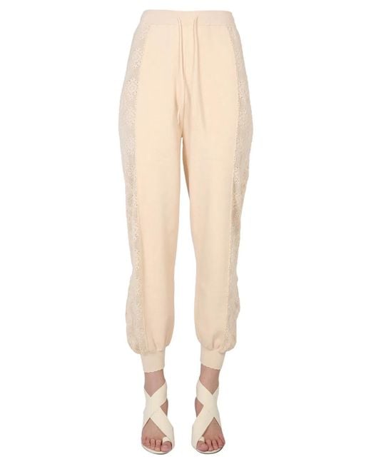 Boutique Moschino Natural Jogging Pants
