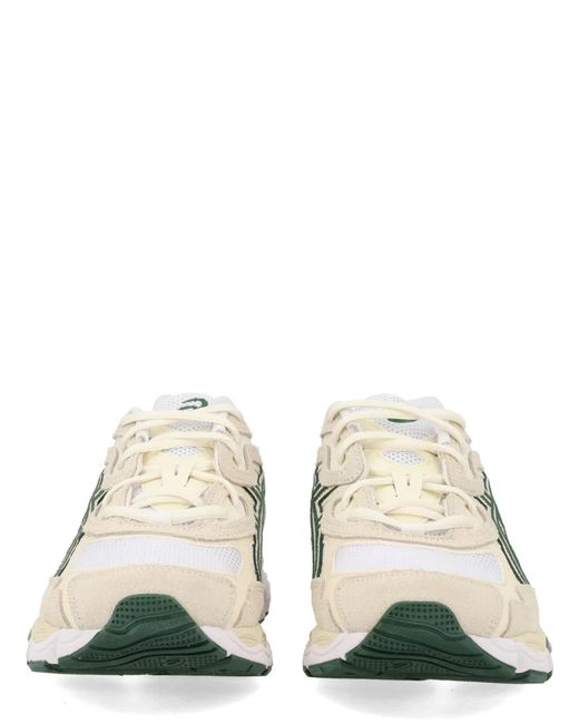 Asics White Leather Sneaker