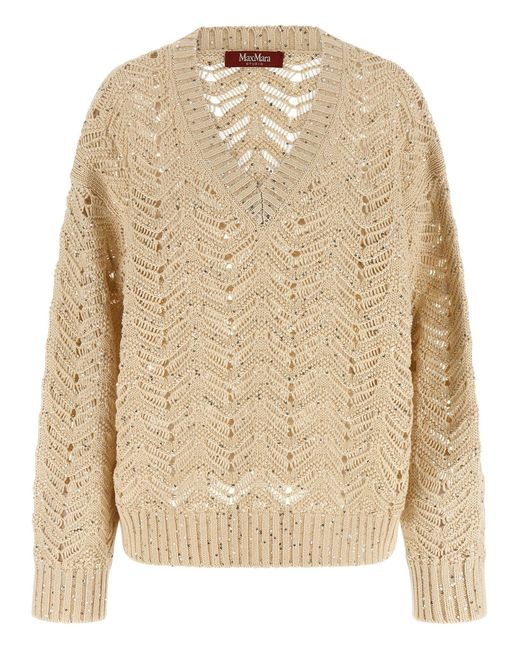 Max Mara Women's Natural 'Mstfelino' Sweater