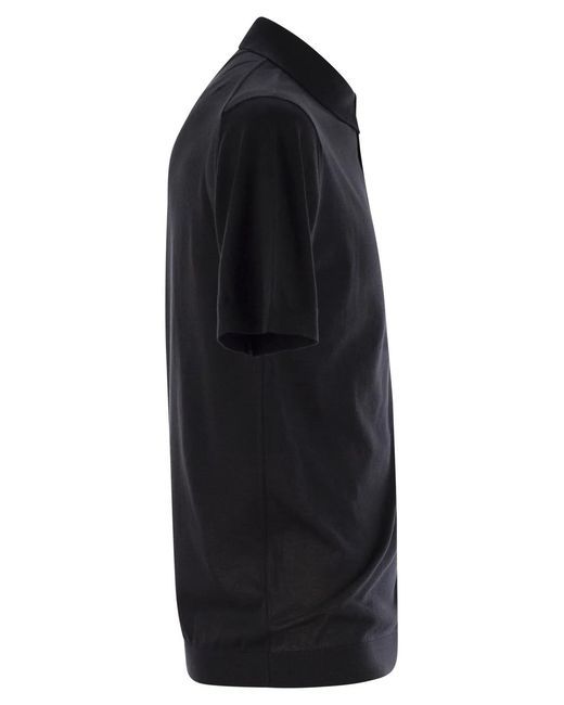 John Smedley Black Adrian for men