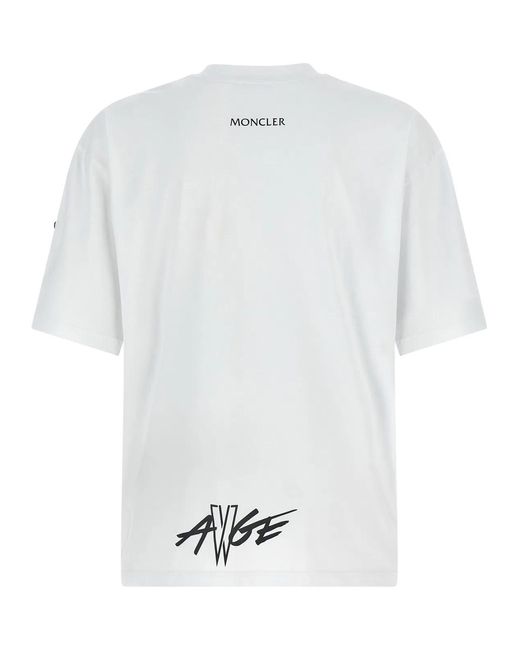Moncler Genius Black T-Shirt Moncler X A$Ap Rocky for men