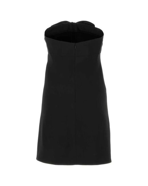 Saint Laurent Black Short Dresses