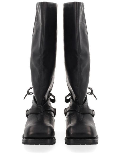 Our Legacy Black Stivale "High Engine"