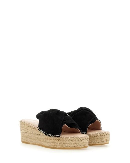 Manebí Black Manebi Knot Sandal