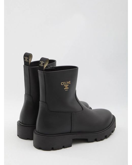 Céline Black Margaret High Boot