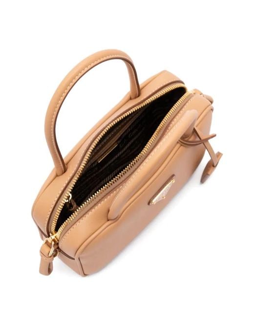 Prada Natural Leather Handbag