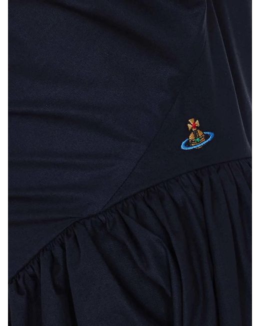 Vivienne Westwood Blue Mini Sunday Dress