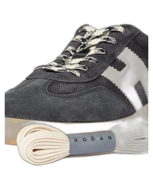Hogan Multicolor Multicolour Calfskin Sneaker for men