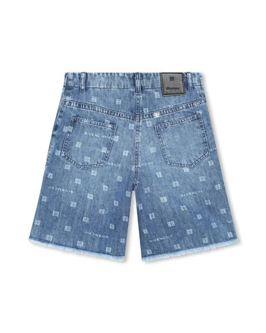 Givenchy Blue Bermuda