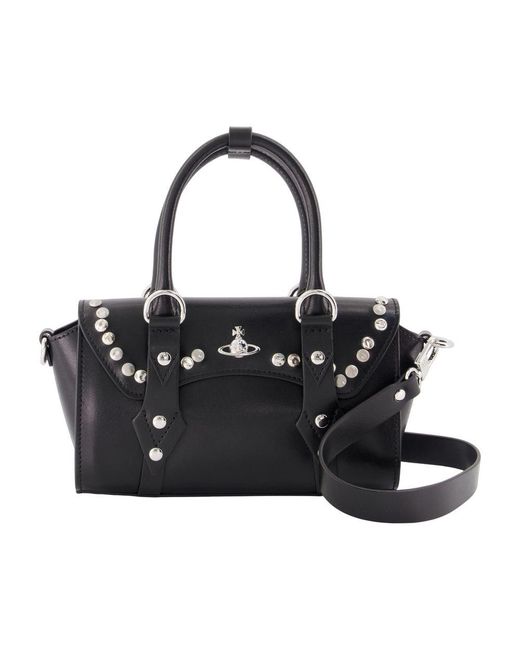 Vivienne Westwood Black Bettina Mini Crossbody