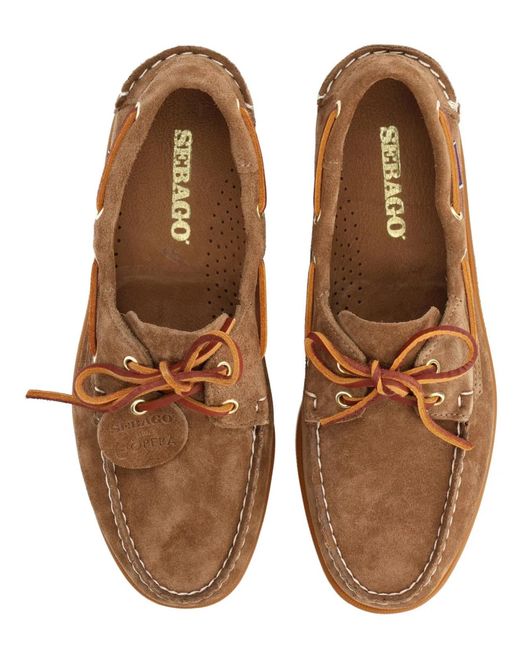 Sebago Brown Mocassino "Portland Artisan" for men