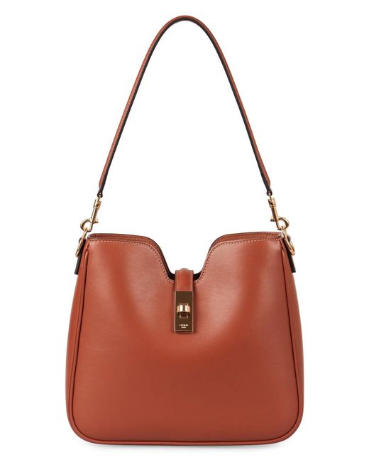 Céline Red Camille 16 Leather Shoulder Bag