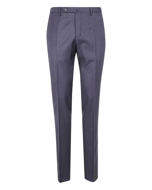 Incotex Blue "Chino Slim Fit" Trousers for men
