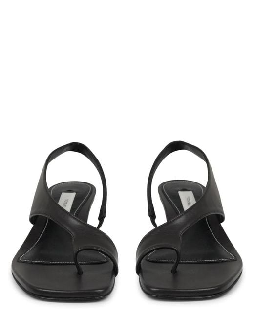 Totême Black Heeled Sandal