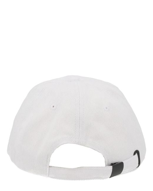 Versace Jeans Couture White Cotton Hat for men