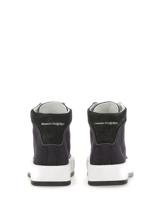 McQueen White Sneaker With Logo for men