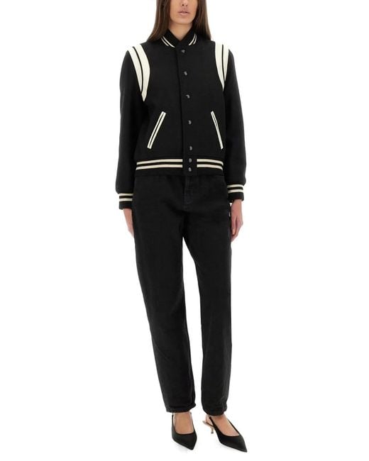 Saint Laurent Black Teddy