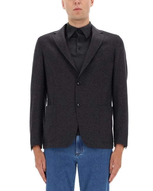 Zegna Blue Shirt Jacket for men
