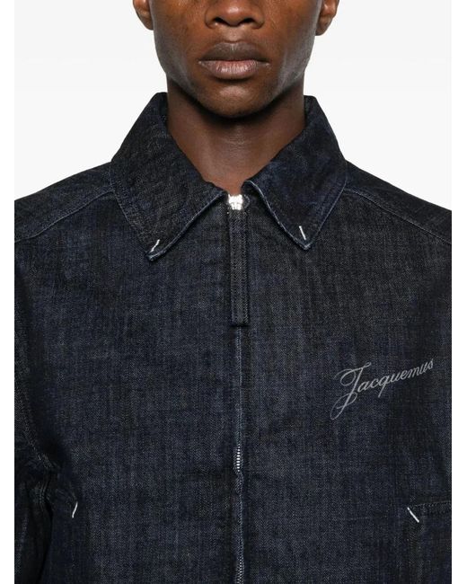 Jacquemus Blue La Veste De Nimes Denim for men