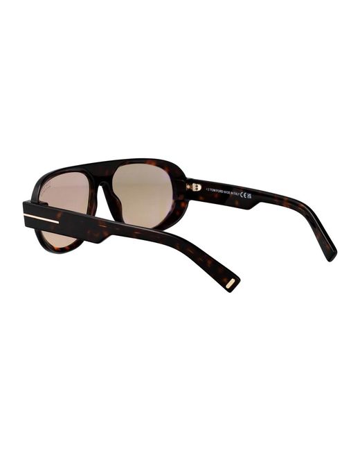 Tom Ford Multicolor Avana Scura Acetate Sunglasses