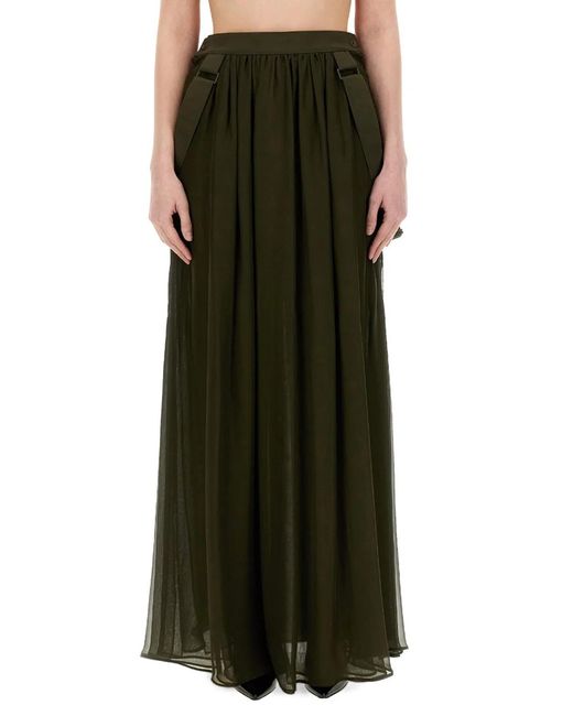Max Mara Green Jedy Skirt