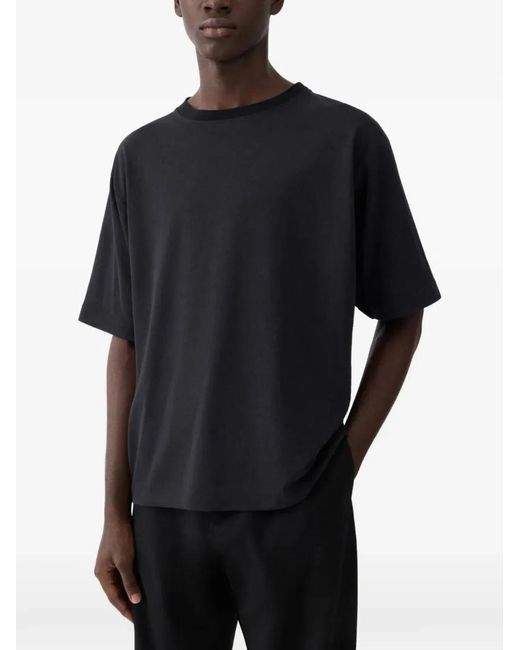 Jacquemus Black Le Tshirt Rond Carre Mc for men